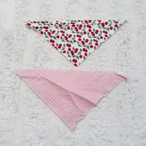 Set of 2 pet bandanas 💕